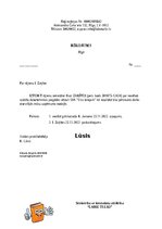 Samples 'Sarakstes dokumentu grupa', 3.