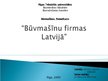 Presentations 'Būvmašīnu firmas Latvijā', 1.