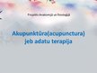 Presentations 'Akupunktūra', 1.