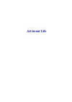 Research Papers 'Art in Our Life', 1.