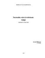 Research Papers 'Nacionālas valsts izveidošanās Itālijā', 1.