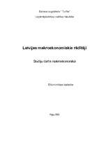 Research Papers 'Latvijas makroekonomiskie rādītāji 2006.gadā', 1.