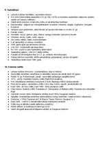 Summaries, Notes 'Latvijas Kultūras Kanona konspekts', 5.