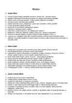 Summaries, Notes 'Latvijas Kultūras Kanona konspekts', 7.