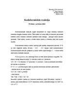 Summaries, Notes 'Kodolreakcijas protonu-protonu cikls', 1.