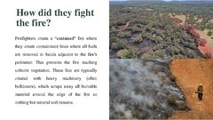 Presentations 'Bushfires in Australia', 11.
