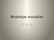 Presentations 'Mozaīku mākslas attīstība Bizantijā', 27.