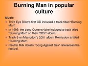 Presentations 'Burning Man Festival', 7.
