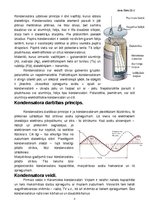 Summaries, Notes 'Elektriskie kondensatori', 3.