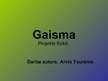 Presentations 'Gaisma', 1.