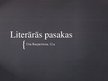 Presentations 'Pasakas', 1.