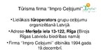 Presentations 'Kopskats par "Impro ceļojumi" un Carnikavas novada Tūrisma informācijas centru', 2.