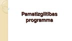 Presentations 'Pamatizglītības programma', 1.