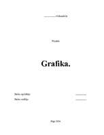 Research Papers 'Grafika', 1.
