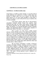 Essays 'Andrē Bretons un sirreālisma manifesti', 1.