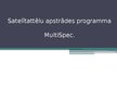 Presentations 'Satelītattēlu apstrādes programma MultiSpec', 1.