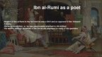 Presentations 'Ibn al-Rumi', 7.