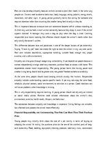 Essays 'Pets and responsibility in a young person’s life', 3.