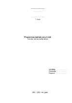 Research Papers 'Programmas izstrāde Java II vidē: Inversās matricas aprēķināšana', 1.