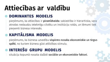 Presentations 'Korporatīvās attiecības uzņēmējdarbībā', 9.