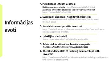 Presentations 'Korporatīvās attiecības uzņēmējdarbībā', 11.