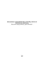 Research Papers 'Bioloģiskās lauksaimniecības attīstība, produkcijas ražošana un tirgus', 1.