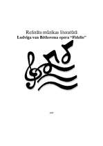 Research Papers 'Ludviga van Bēthovena opera "Fidelio"', 1.