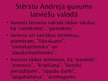 Presentations 'Stērstu Andreja devums latviešu valodā', 4.