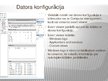 Presentations 'Datoru konfigurācija un draiveri', 2.