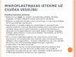 Presentations 'Mikroplastmasa cilvēka organismā', 11.