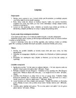 Summaries, Notes 'A.Pumpura eposa "Lāčplēsis" analīze', 1.