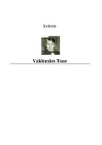 Research Papers 'Valdemārs Tone', 3.