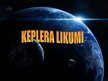 Presentations 'Keplera likumi', 1.