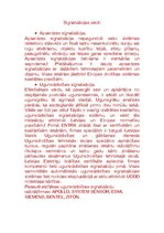 Summaries, Notes 'Signalizācijas', 2.