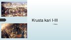 Presentations 'Krusta kari', 1.
