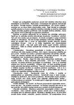 Summaries, Notes 'Pedagoģiskās saskarsmes pamati', 1.