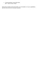 Summaries, Notes 'RSU Molekulārā un šūnu bioloģija 1. kolokvijam vajadzīgais konspekts', 4.