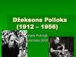 Presentations 'Džeksons Polloks', 1.