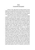 Essays 'Leonardo da Vinči - ģēnijs?', 1.