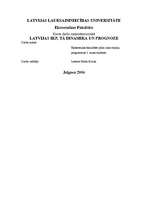 Research Papers 'Latvijas IKP, tā dinamika un prognoze', 1.