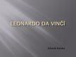 Presentations 'Leonardo da Vinči kā filosofs', 1.