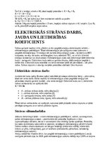 Summaries, Notes 'Līdzstrāva', 13.