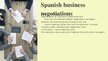 Presentations 'Spanish Business Culture', 7.