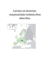 Essays 'Latvijas un Austrijas starptautiskās tirdzniecības attiecības', 1.
