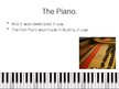 Presentations 'The Piano History', 8.