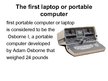 Presentations 'Facts about History of the Computers', 7.