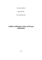 Essays 'Antīkās civilizācijas ietekme uz mūsdienu Eiropu', 2.