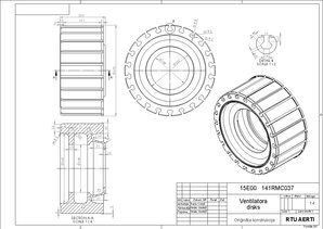 Term Papers 'Turboventilatora dzinēja "V2500" un "CMF56" ventilatora diska un bustera rotora ', 5.