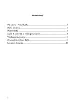Research Papers 'Franča Kafkas darba "Process" analīze', 3.
