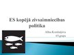 Presentations 'ES kopējā zivsaimniecības politika', 1.